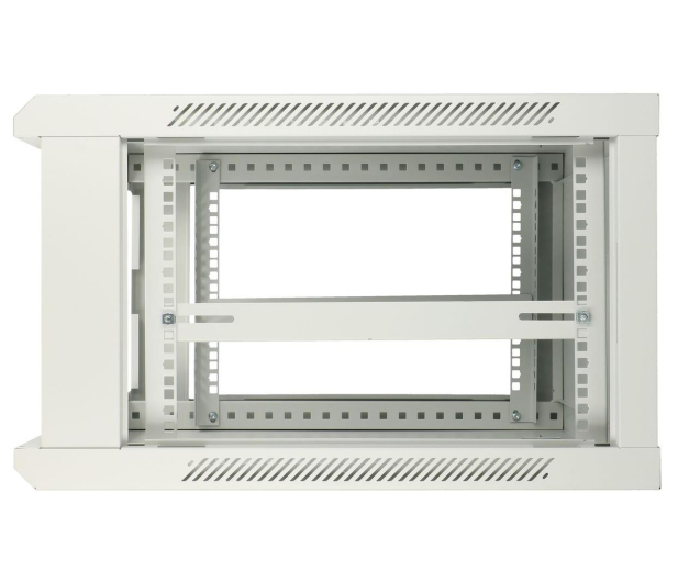 Extralink Szafka wisząca rack 6U 600x600 szara metalowe drzwi EX.13001 - 489285 - zdjęcie 6